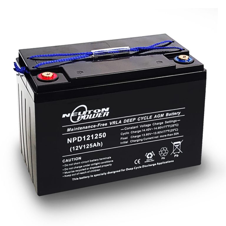 NPD121250 12V 125Ah BatteryGuru One Of The Largest Batteries 